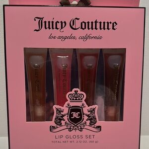 Juicy Couture (4) Piece Lip Gloss Set.